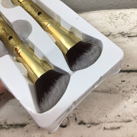 Ducare Makeup Brushes Duo End Foundation Powder Buffer and Contour Synthetic - Picture 4 of 8